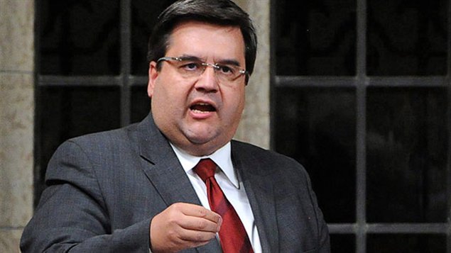 Liberal MP Denis Coderre speaks in the House of Commons in Ottawa. 