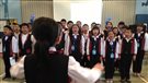 Des enfants chinois apprennent le français à Baie-d'Urfé