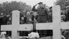 Les fun�railles du soldat Bourdages, pr�sum�ment mort