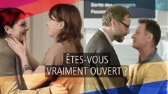 Une publicit� du gouvernement qu�b�cois pour lutter contre l'homophobie