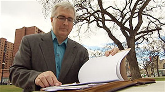 Le directeur du groupe de recherche ufologique de Winnipeg, Chris Rutkowski.