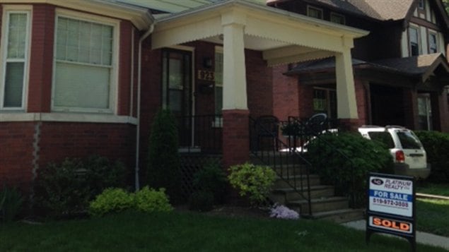 منزل في ويندزور في أونتاريو بيع بعد أن كان معروضاً للبيع