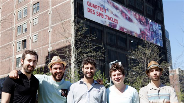 Quelques-uns des artistes qui participent aux spectacles : Plaster, Boogat, Louis-Jean Cormier, Yann Perreau et Poirier. �Ang�lique Bouffard, Quartier des spectacles