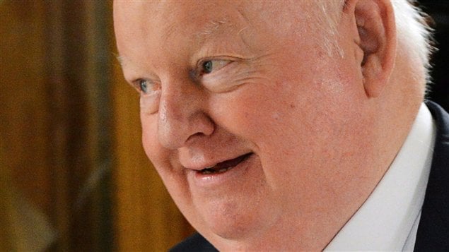 Le sénateur Mike Duffy à Ottawa