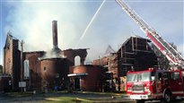 L'église Saint-Philippe de Windsor détruite par les flammes