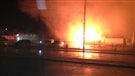 Incendie à Drummondville