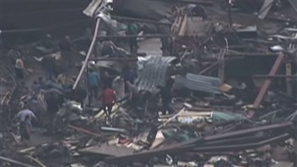 Tornade monstre en Oklahoma