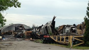 Incendie industriel : enquête à Windsor