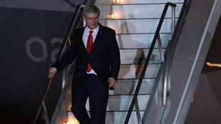 Le premier ministre Stephen Harper au Pérou