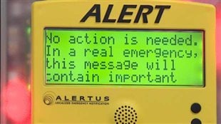 Nouveau système d'alerte à l'U. de l'Alberta