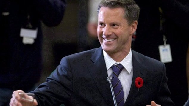 Nigel Wright, photographié en 2010 lors d'un comité sur l'accès à l'information.
