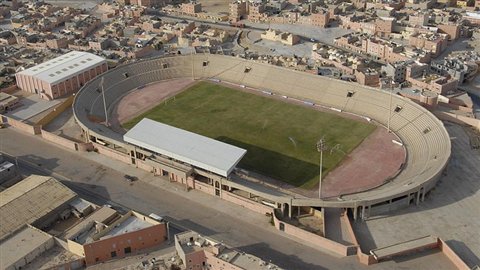 Le stade de Laayoune, au Maroc