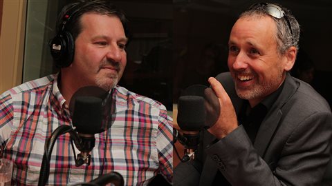 Mario Jean et Vincent Marissal  �Radio-Canada/Marie-Sandrine Auger