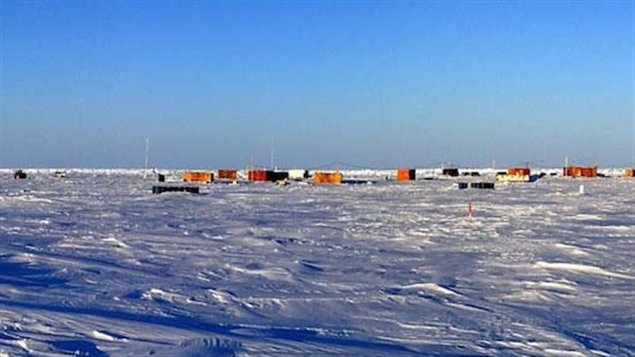 Station Pôle Nord 40 en Arctique