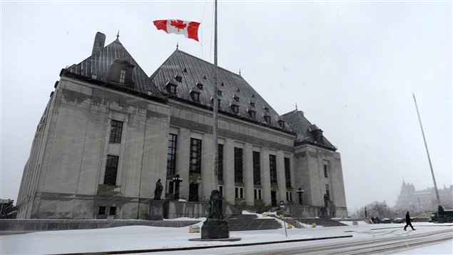 Edificio de la Corte Suprema de Canadá. 