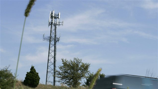 Une tour pour cellulaire