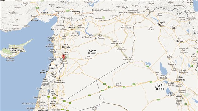 مدينة القصير الاستراتيجية القريبة من الحدود مع لبنان