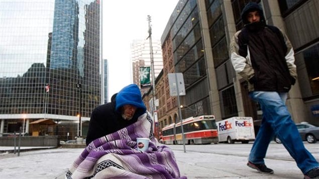 Each year, more than 235,000 people are homeless in Canada yet social spending has declined, says Canada Without Poverty.