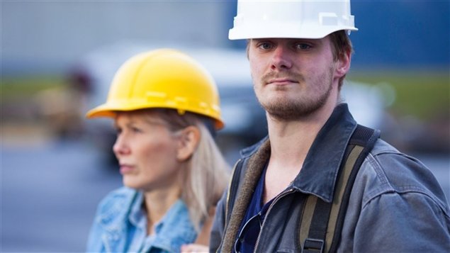 Trabajadores de la construcción en Canada