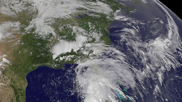  Andrea sur le sud des États-Unis, en route vers le Canada atlantique