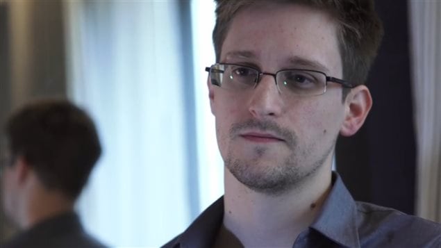 Edward Snowden, l'ancien technicien de la CIA qui a révélé l'existence d'un programme de surveillance hautement confidentiel au journal The Guardian