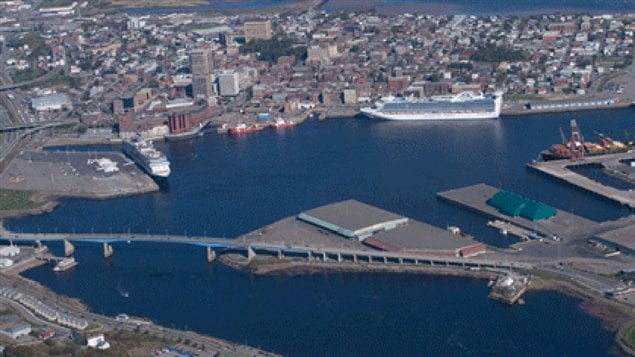  Port de St-Jean au Nouveau-Brunswick