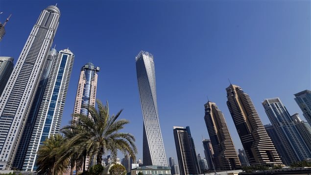 La plus haute tour tordue au monde à Dubaï