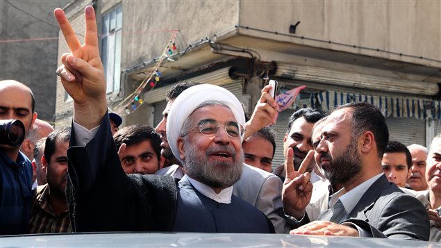 Hassan Rohani, le 14 juin, à Téhéran