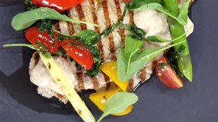 Paillardes de veau grillé