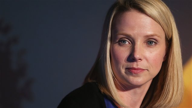 La PDG de Yahoo, Marissa Mayer