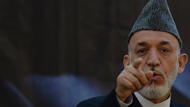 Le président afghan Hamid Karzai