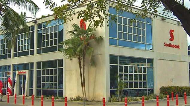 Scotiabank tiene una filial en las Islas Virgenes Británicas desde 1967.