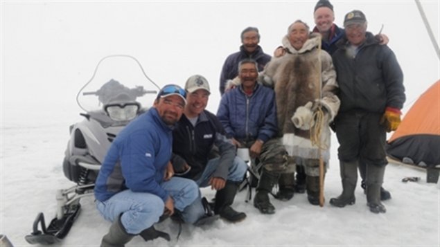 Une expition de la compagnie Arctic Kingdom Polar Expeditions au Nunavut.