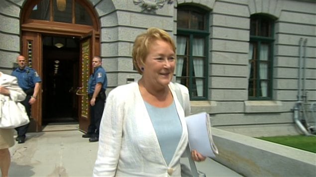 Premier ministre venu rencontrer pauline marois