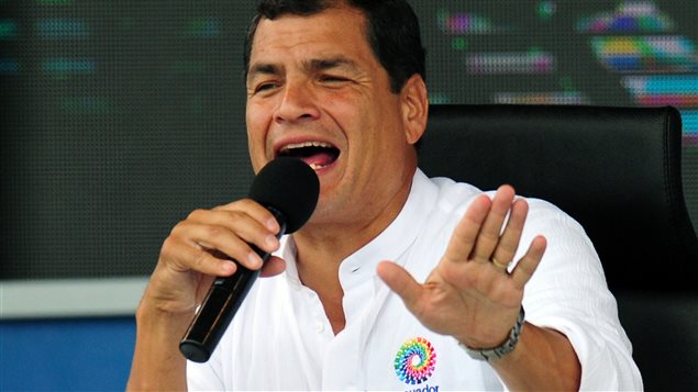 El presidente de Ecuador, Rafael Correa, puede ser candidato a la presidencia en 2017.