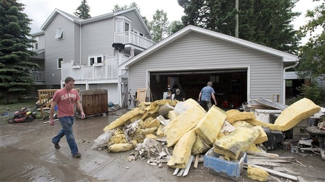 me damage to homes was covered by insurance and some not.