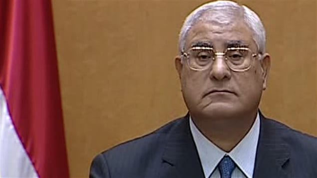 عدلي منصور الرئيس المصري المؤقت