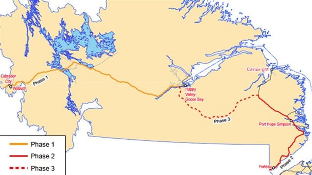 La route trans-Labrador