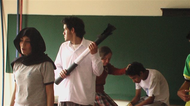 Profundización en Teatro. Alumnos grado 10, Escuela Normal Superior María Montessori