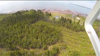 Vue aérienne prise du drone
