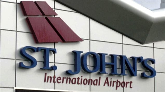 L'aéroport international de Saint-Jean, à Terre-Neuve