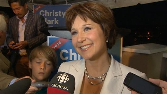 La première ministre Christy Clark.