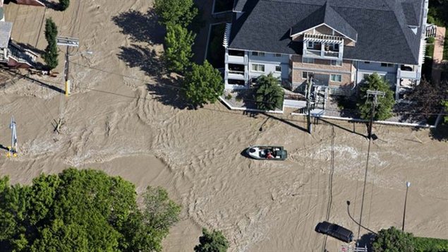 Les inondations de juin 2013 à Calgary