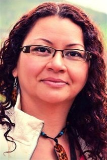 La poeta Paola Gómez Restrepo.
