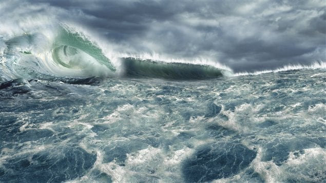  Des vagues de six mètres rencontrées par un voilier au large de Terre-Neuve