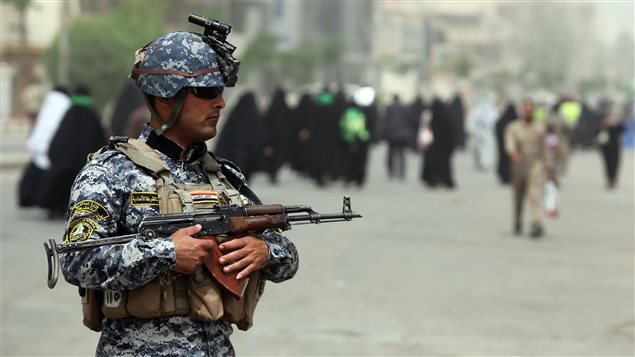 Imagen de un soldado iraquí. 
