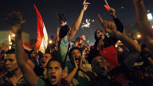 Manifestations au Caire, le 3 juillet 2013. 