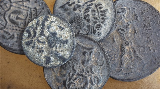  Pièces de monnaie romaine