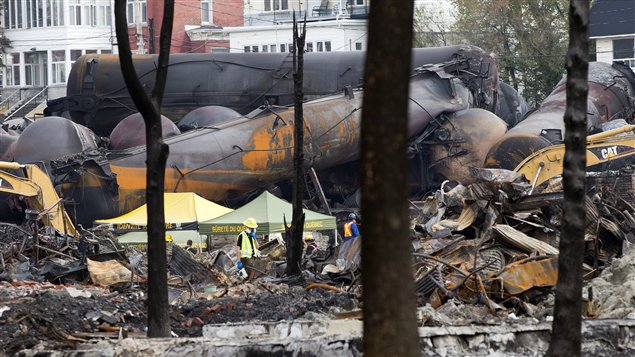 Lac-Mégantic, 10 jours après l'accident de train