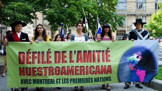 Desfile de la Anistad Nuestroamericana del 2012.